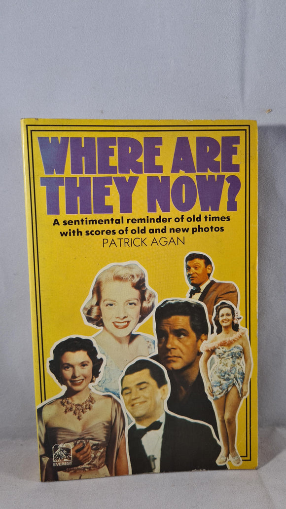 Patrick Agan - Where Are They Now? Everest, 1977, Paperbacks