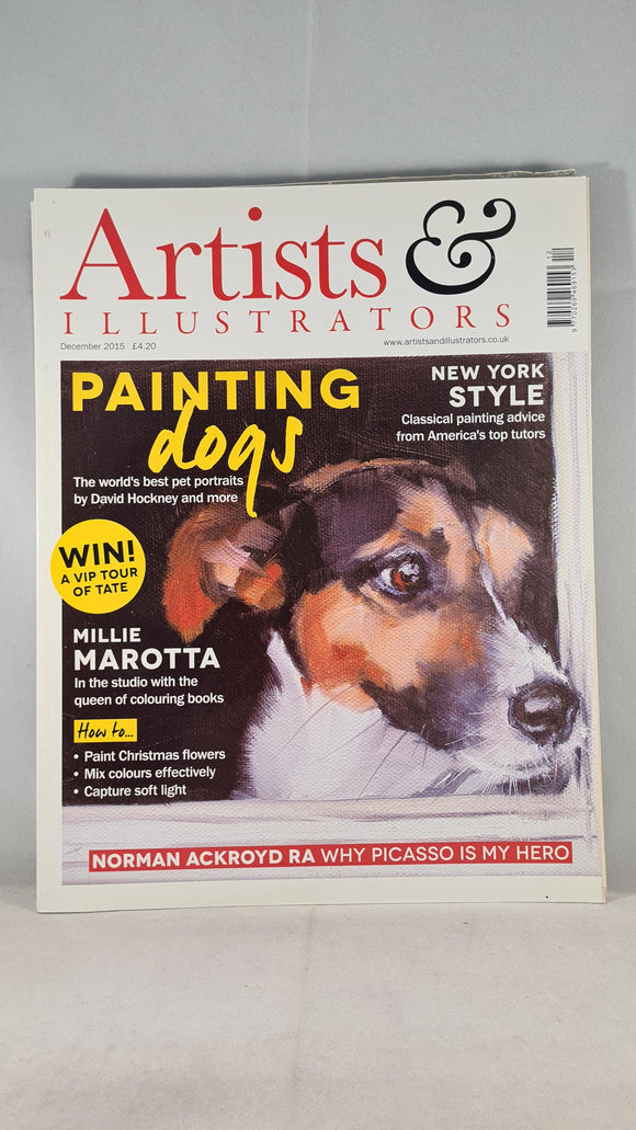 Artists & Illustrators - 5 Magazines,  2015, 2016 & 2018