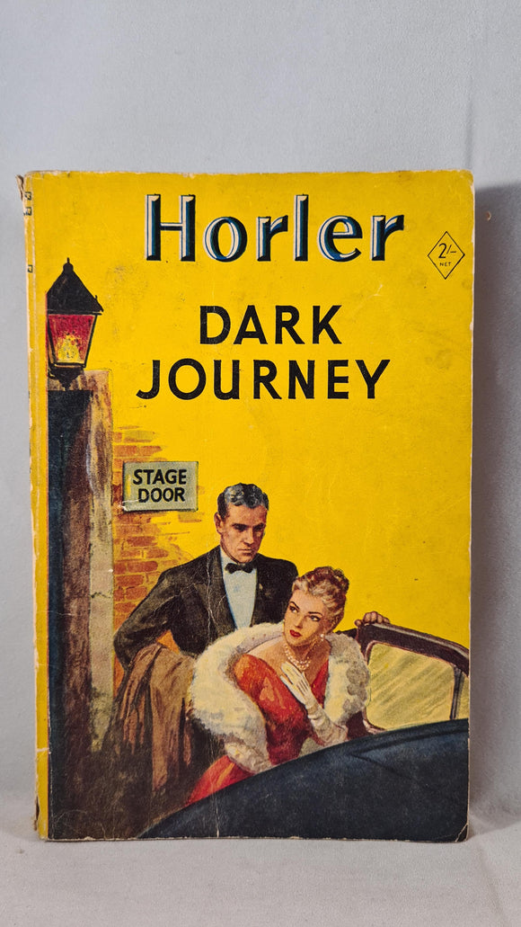 Sydney Horler - Dark Journey, Hodder & Stoughton, 1953, Paperbacks