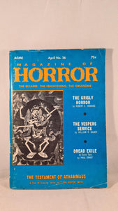 Magazine of Horror Volume 6, Number 6 April 1971