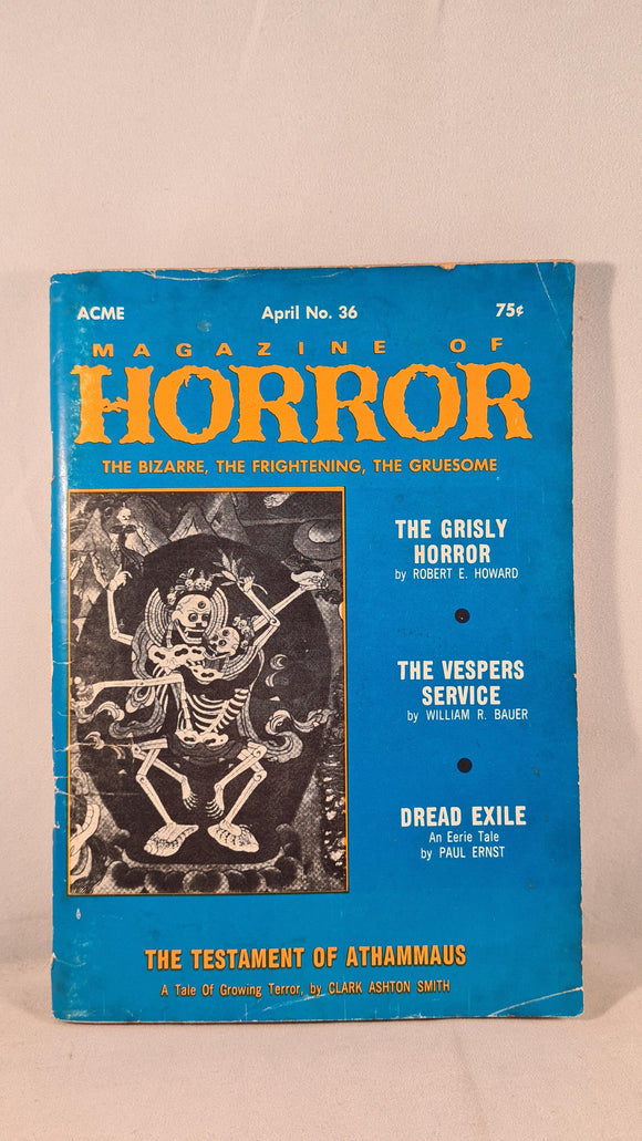 Magazine of Horror Volume 6, Number 6 April 1971