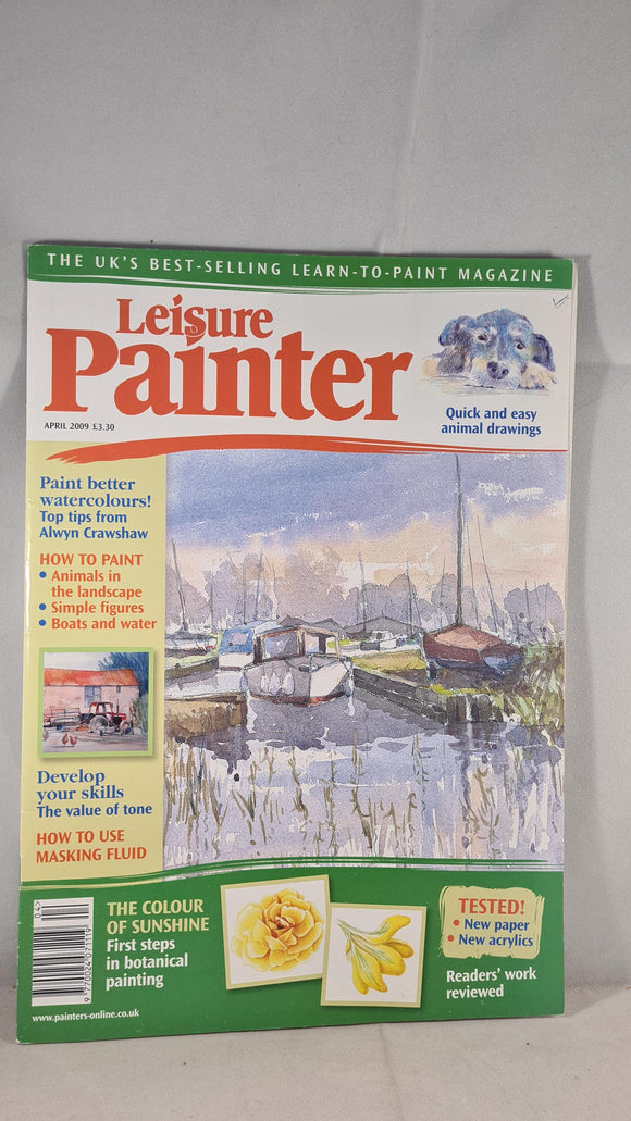 Leisure Painter April 2009, Learn to paint magazine