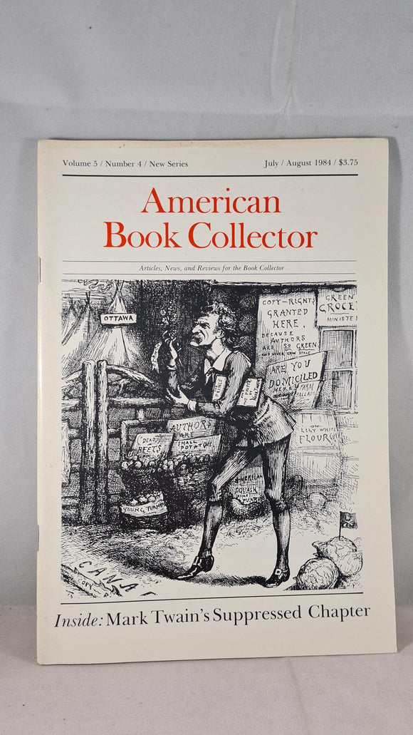 American Book Collector Volume 5 Number 4 July/August 1984