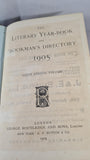 The Literary Year-Book & Bookman's Directory 1905, Routledge, 9th Annual Volume