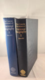 The Concise Dictionary of National Biography 1901-1970, Oxford University Press, 1982