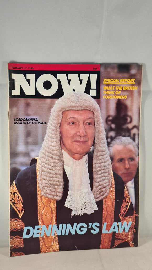 Anthony Shrimsley - Now! The News Magazine February 1-7 1980