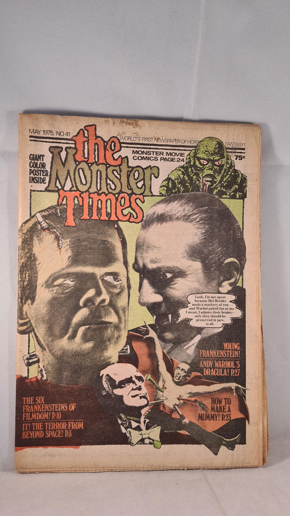 The Monster Times Volume 1 Number 41 May 1975