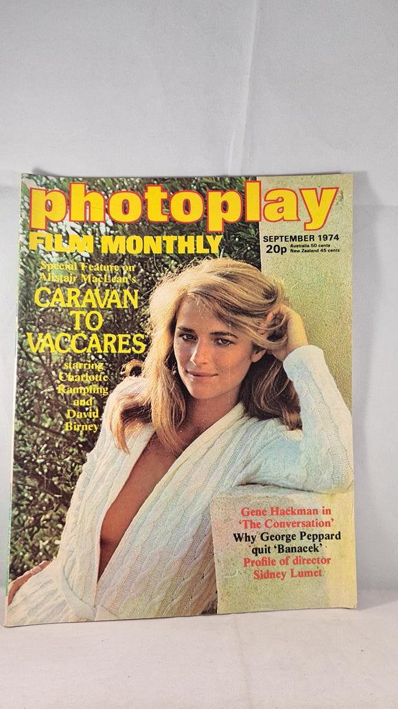 Photoplay Film Monthly Volume 25 Number 9 September 1974