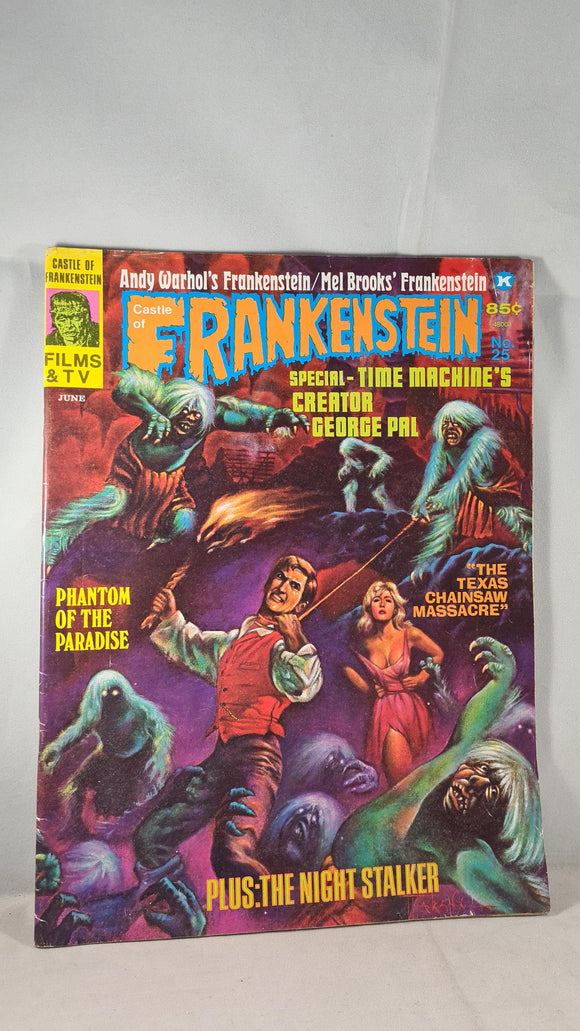 Castle Of Frankenstein Volume 7 Number 1 1975 Whole Number 25