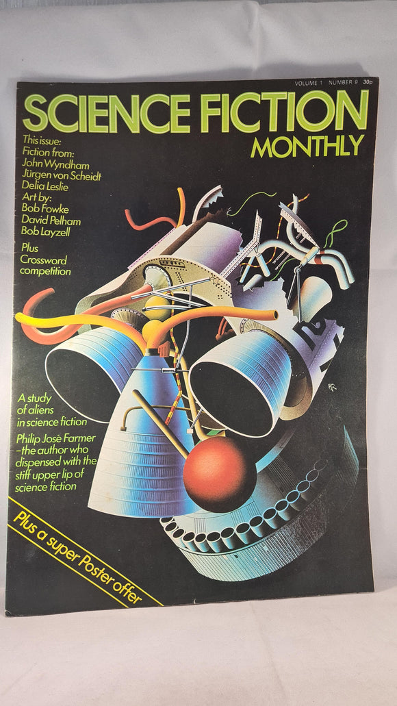 Science Fiction Monthly Volume 1 Number 9 c1974