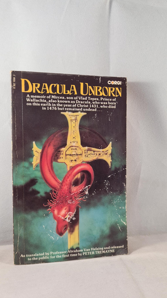 Peter Tremayne - Dracula Unborn, Corgi Books, 1977, Paperbacks