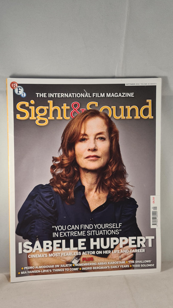 Sight & Sound Volume 26 Issue 9 September 2016