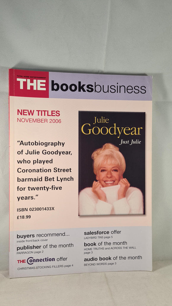 The books business & Children's Titles November 2006