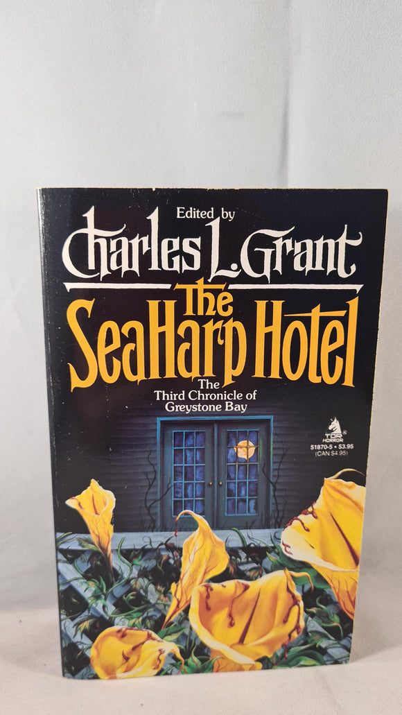 Charles L Grant - The SeaHarp Hotel, TOR, 1990, First Edition, Paperbacks