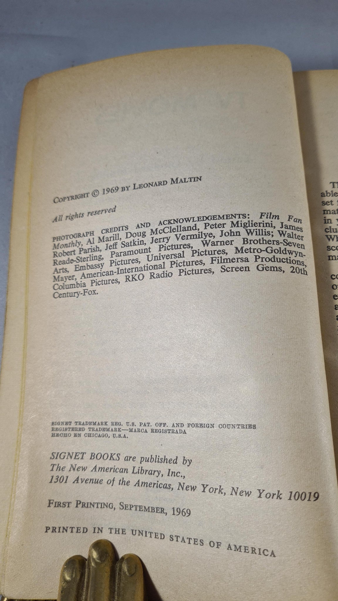 Leonard Maltin - TV Movies, Signet Book, 1969, Paperbacks – Richard ...