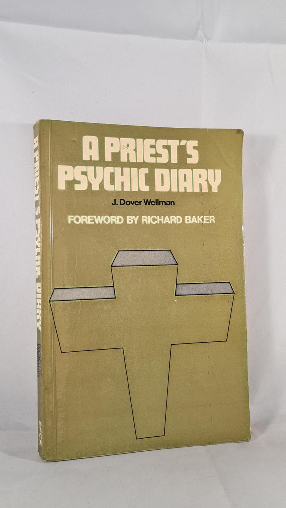 J Dover Wellman - A Priest's Psychic Diary, SPCK, 1977, 1st Signed Paperbacks