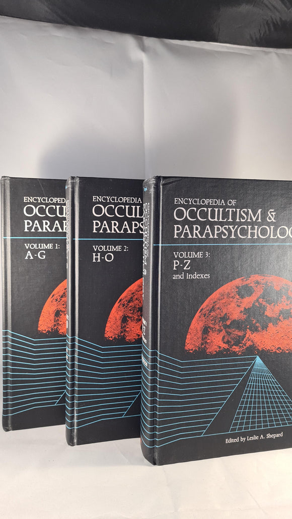 Leslie A Shepard - Encyclopedia of Occultism & Parapsychology 1, 2 & 3 1984-85