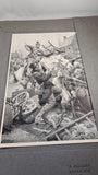F Matania & his work - The Art of the Illustrator, A Belgian Barricade
