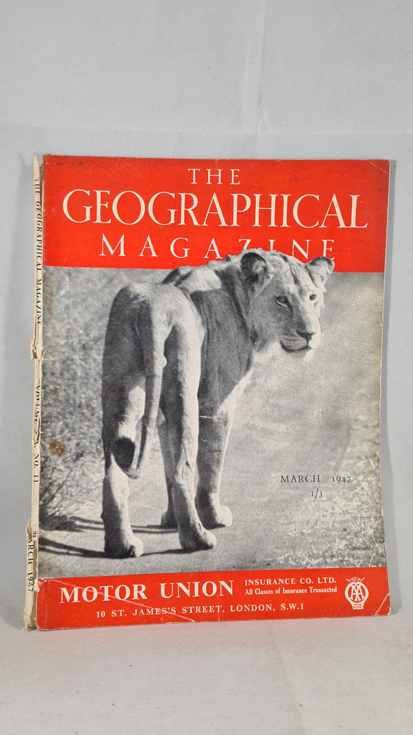 The Geographical Magazine Volume XIX Number 11 March 1947