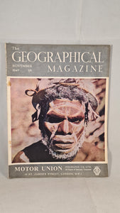 The Geographical Magazine Volume XX Number 7 November 1947