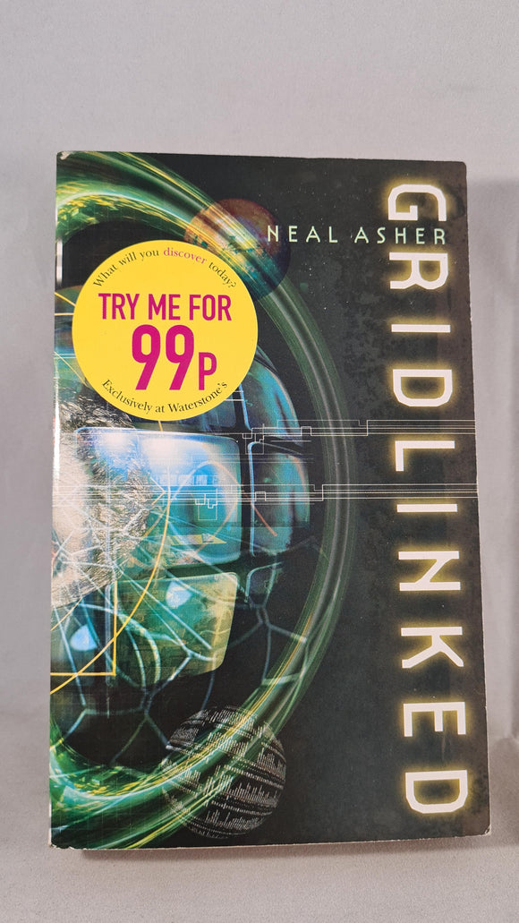 Neal Asher - Gridlinked, Pan Books, 2002, Paperbacks