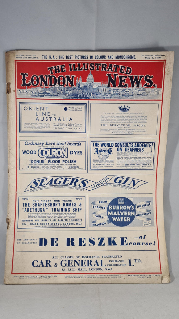 The Illustrated London News Number 4949 May 5 1934