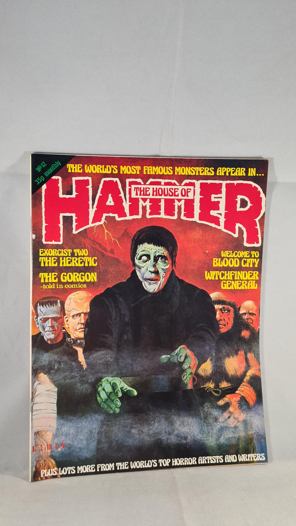 Dez Skinn - The House Of Hammer Volume 1 Number 12 September 1977