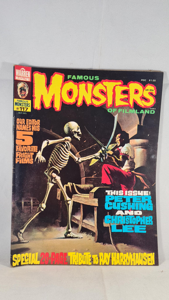 Famous Monsters Of Filmland Number 117 July 1975
