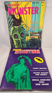 Modern Monsters Collector's Copy Number 1 & 2 April & June 1966