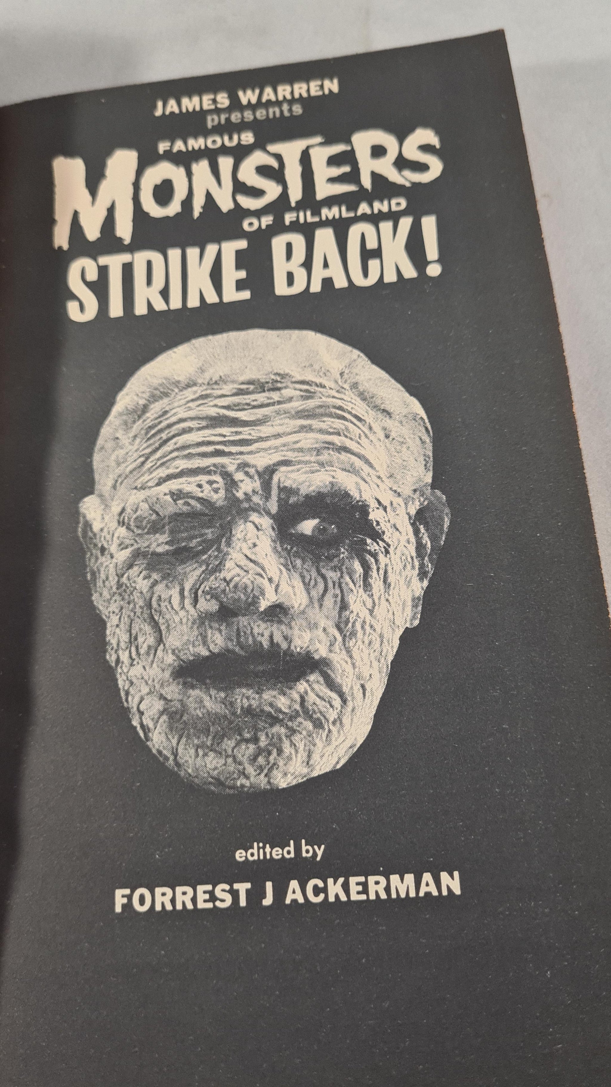 Famous Monsters of Filmland Strike Back Number 3 1965, Paperbacks