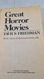 Favius Friedman - Great Horror Movies, Scholastic Book, 1975, Paperbacks