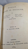 Bernard Shaw - Fabian Essays in Socialism, Fabian Society, 1889, First Edition