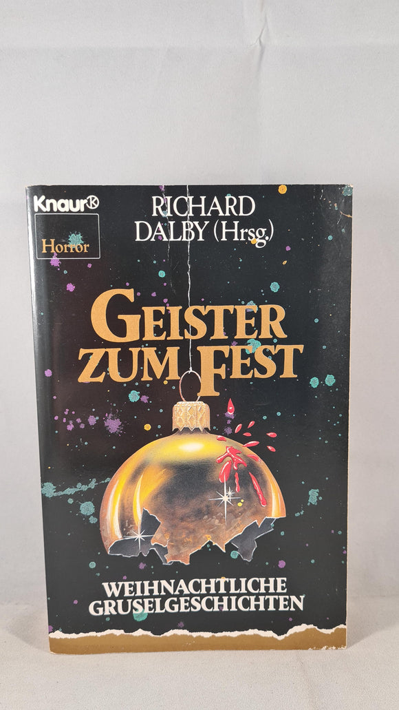 Richard Dalby - Ghosts for Christmas, Knaur, 1992, German Edition