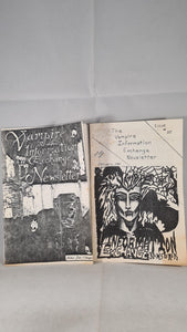 Vampire Information Exchange Newsletter x 2, Number 35 January 1987, 10th Year
