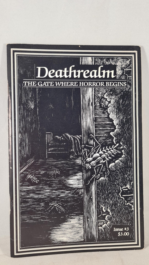 Deathrealm The Gate Where Horror Begins, Number 3 Fall 1987, Kaiju Press