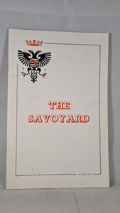 The Savoyard Volume 10 Number 3 January 1972