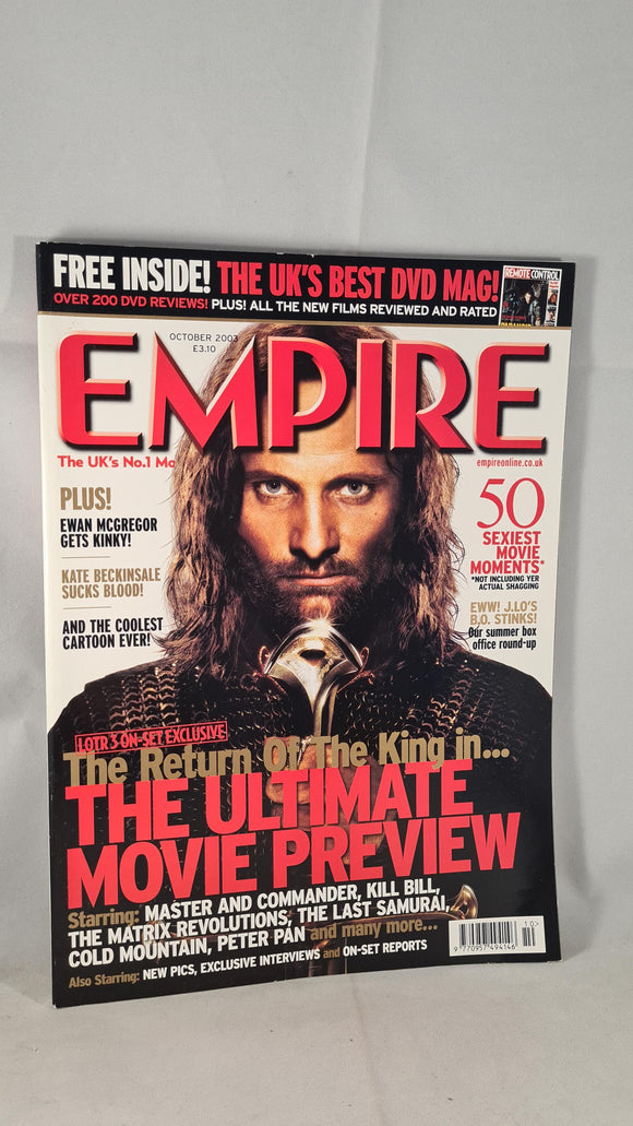 Empire Magazine October 2003
