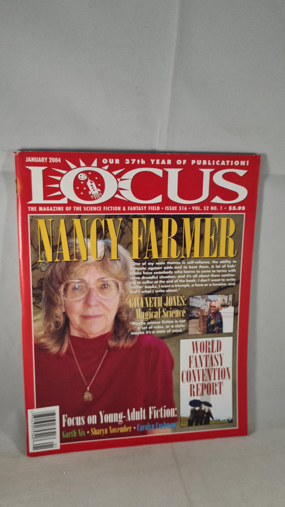 Charles N Brown - Locus  January 2004 Issue 516 Volume 52 Number 1