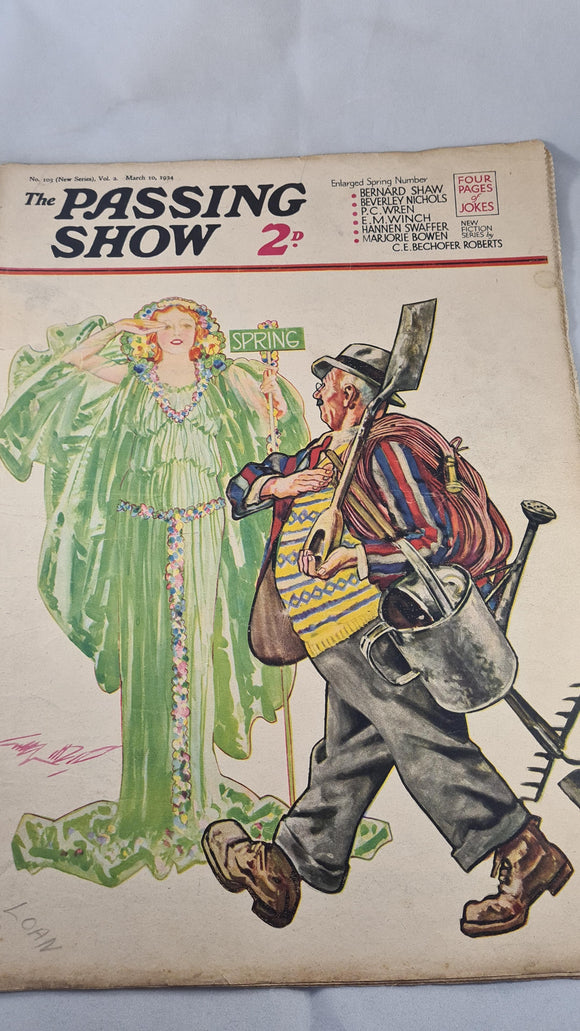The Passing Show Volume 2 Number 103 March 10, 1934, Marjorie Bowen