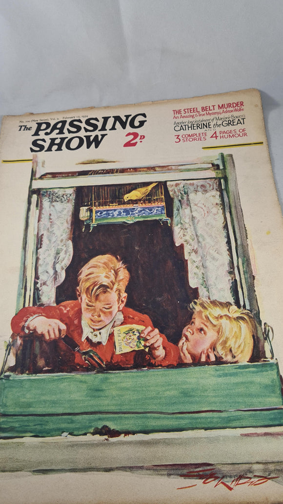 The Passing Show Volume 2 Number 100 February 17, 1934, Marjorie Bowen