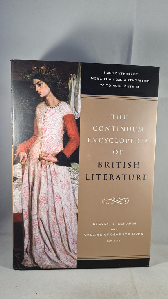 Steven Serafin - The Continuum Encyclopedia of British Literature, 2003