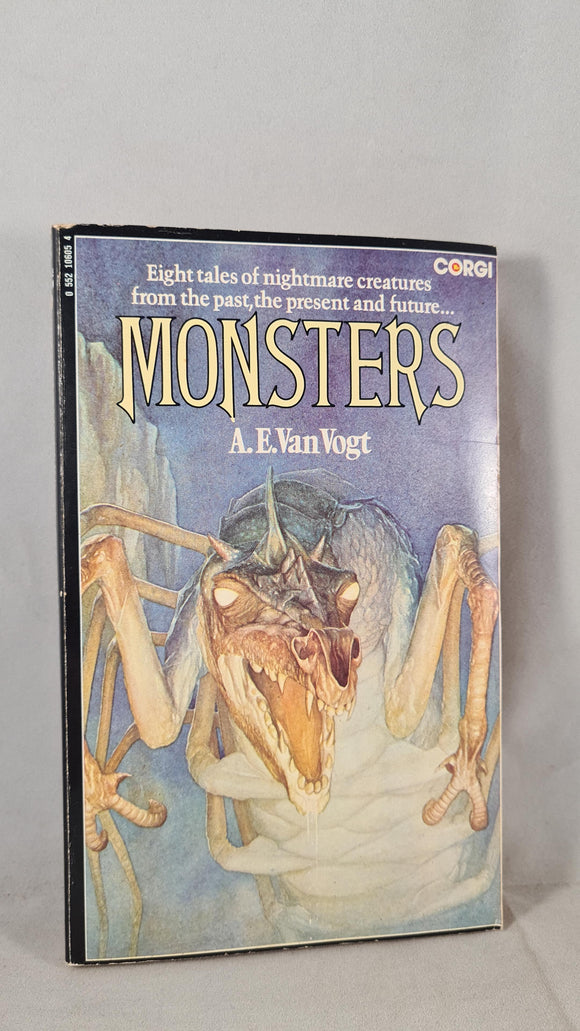 A E Van Vogt - Monsters, Corgi, 1977, Signed, Paperbacks