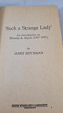 Janet Hitchman - Such A Strange Lady, New English, 1976, Paperbacks