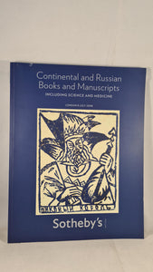 Sotheby's Continental & Russian Books & Manuscripts 8 July 2008