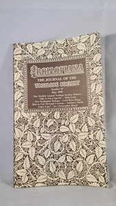 Trollopiana Number 45 May 1999, The Journal of The Trollope Society