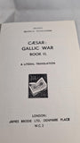 Brodie's Caesar : Gallic War Book I, II, & V