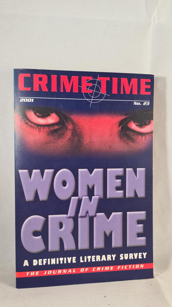 Crime Time Number 23 2001, Women in Crime, Paperbacks