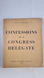 Feliks Topolski - Confessions of a Congress Delegate, London Gallery, 1949