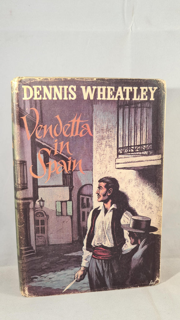 Dennis Wheatley - Vendetta in Spain, Book Club, 1961
