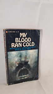 Donald Speed - My Blood Ran Cold, Corgi Book, 1966, First Edition, Paperbacks